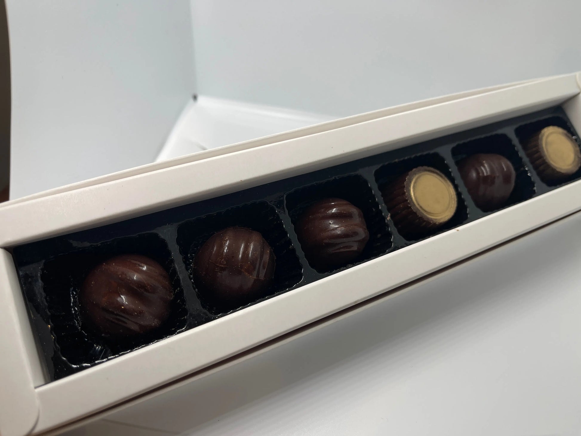 54% Cacao Belgian Chocolate Bonbon with Orange Liqueur Ganache Castillo Chocolates NZ
