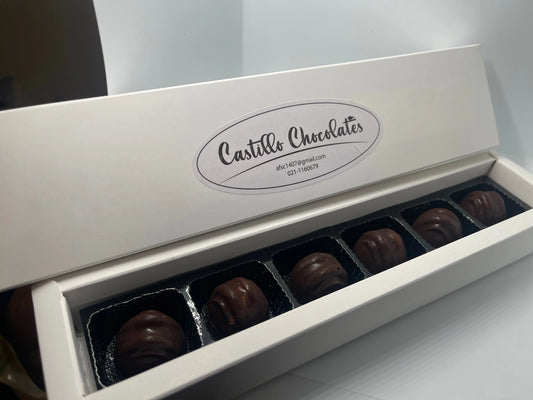 54% cacao Belgian Dark Chocolate Bonbon  with Vanilla Ganache